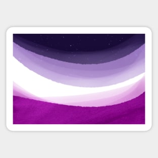 Space Ace Pride Flag Sticker